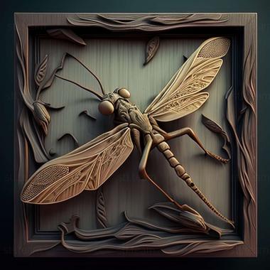 3D модель Ichneumon nigroflagellator (STL)